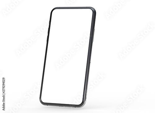 smartphone digital isolated...