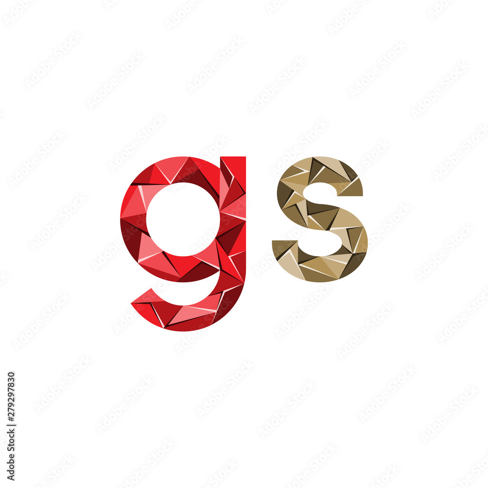 Fototapeta premium initial letter abstract triangle logo vector