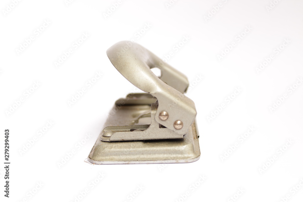 paper punch machine isolated photo paper punch machine isolated photo