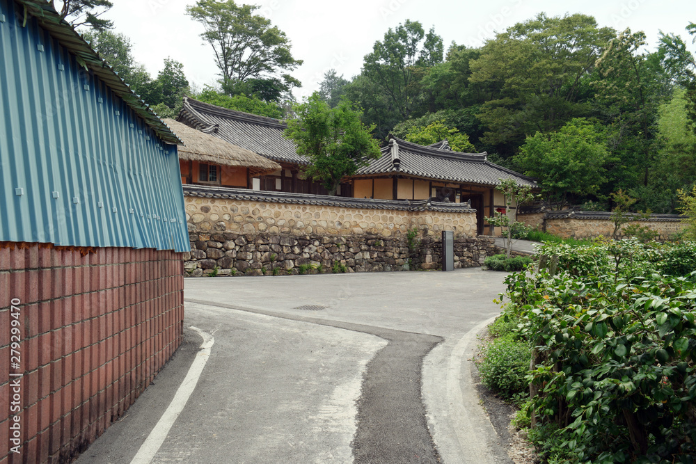 Bangchon Folk Village of South Korea