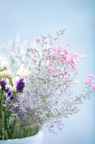 Bouquet of flowers in a vase