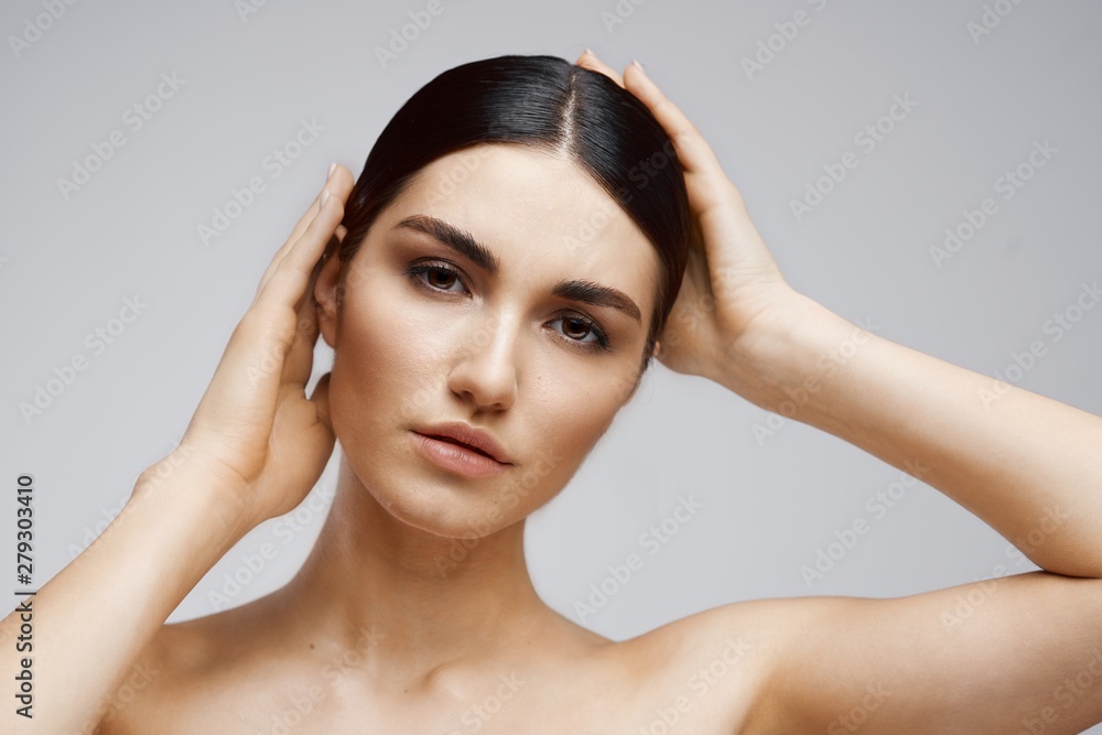 Naklejka premium woman with perfect skin