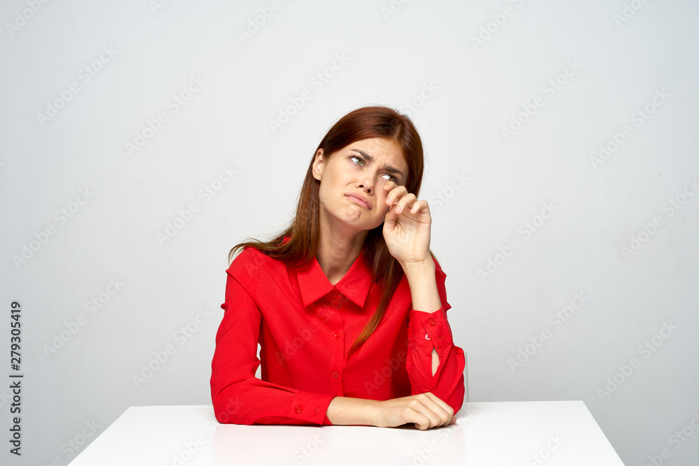 young woman talking on the phone young woman talking on the phone
