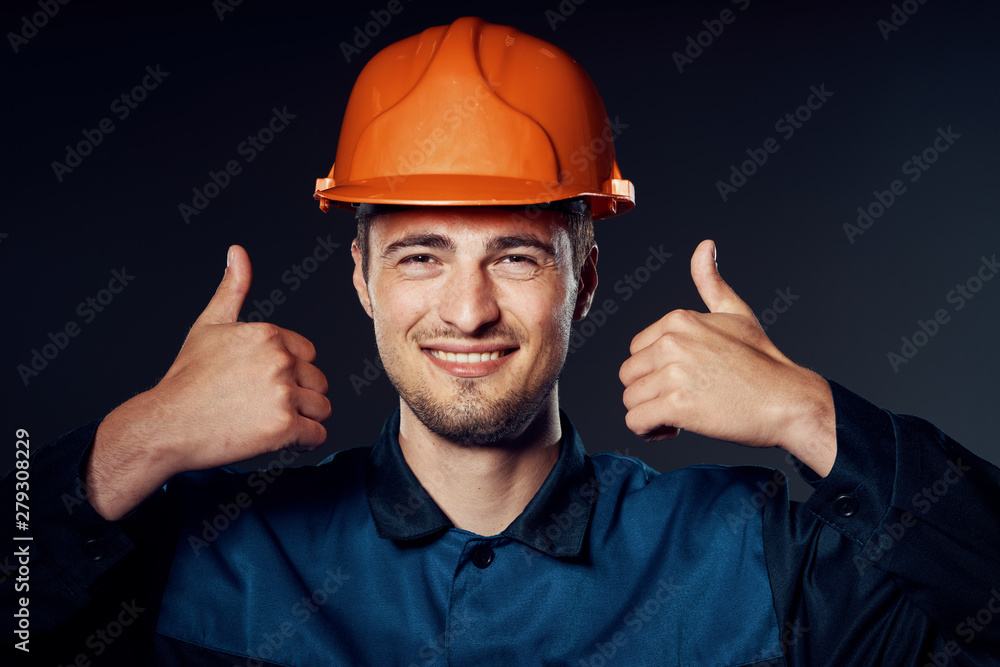 portrait of a construction worker portrait of a construction worker