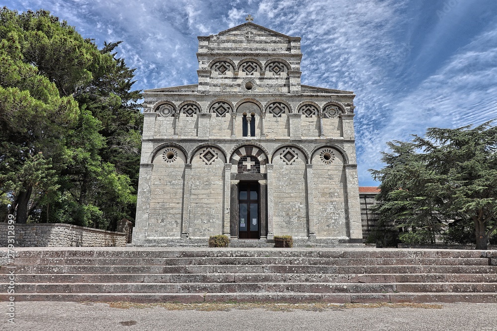 Cattedrale di San Pietro di Sorres, Borutta. Sardegna, Italia