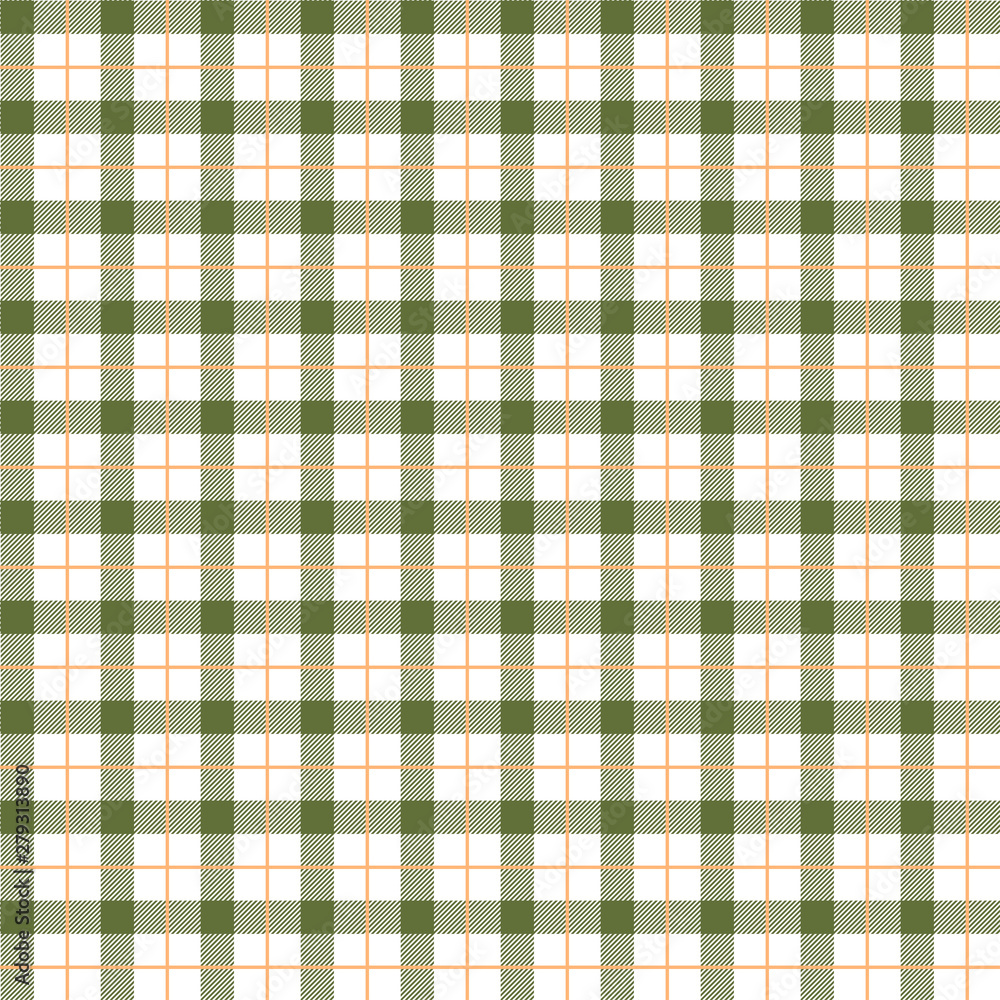 Green Gingham pattern. Texture for - plaid, tablecloths, clothes, shirts, dresses, paper, bedding, blankets, quilts and other textile products. Vector illustration EPS 10 Green Gingham pattern. Texture for - plaid, tablecloths, clothes, shirts, dresses, paper, bedding, blankets, quilts and other textile products. Vector illustration EPS 10