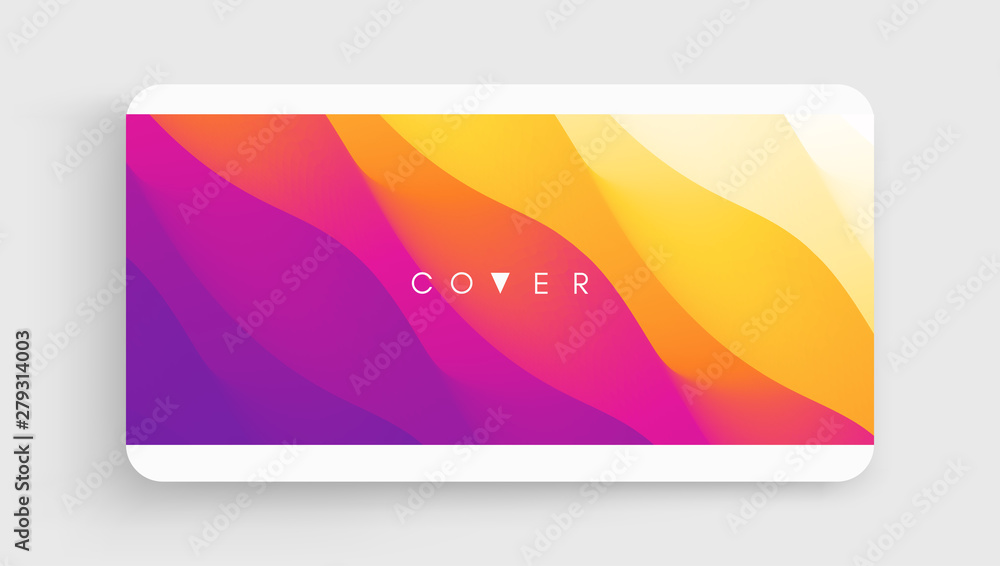 Cover design template with color gradients. Abstract background. Modern pattern. 3d vector Illustration for advertising, marketing, presentation. Cover design template with color gradients. Abstract background. Modern pattern. 3d vector Illustration for advertising, marketing, presentation.