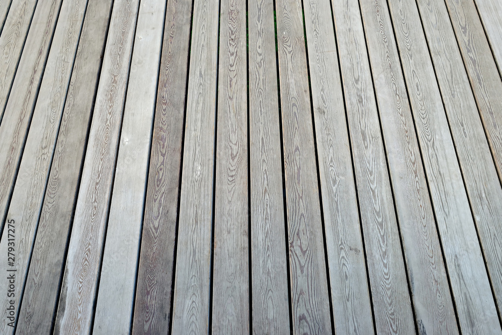 Wooden flooring, view in perspective. Wooden floor as background Wooden flooring, view in perspective. Wooden floor as background