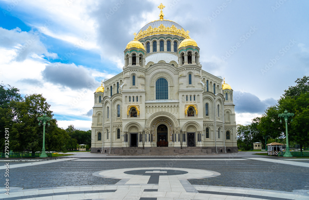 Naval Cathedral of St Nicholas in Kronstadt