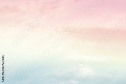 cloud background with a pastel colour  © chachamp