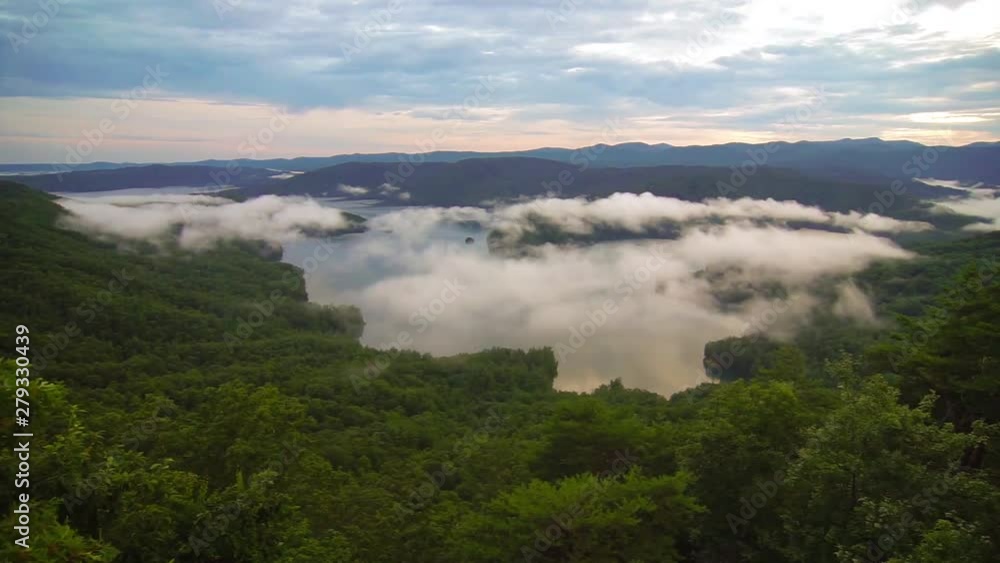 Beautiful landscape scenes at lake jocassee south carolina Beautiful landscape scenes at lake jocassee south carolina