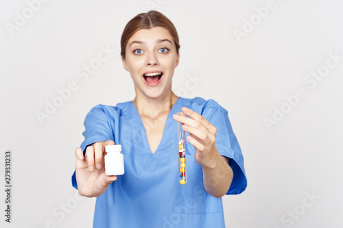 Nurse pill treatment