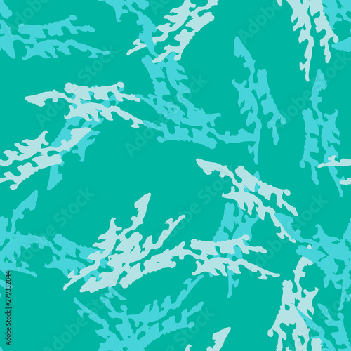 Sea camouflage of various shades of blue and green colors © Ko_Te