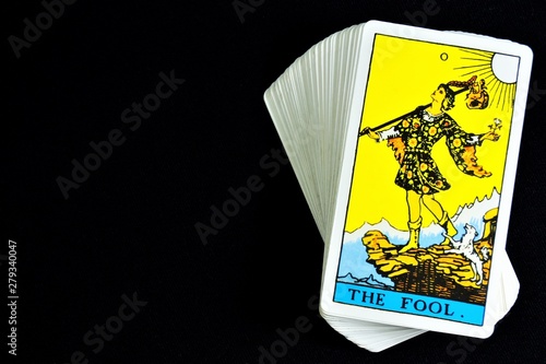 Jester, the Tarot card is a man dressed as a jester.  Represents immaturity, carelessness, stupidity in behavior, words, actions, immaturity. Inquisitive, open personality, joking is just a shadow.