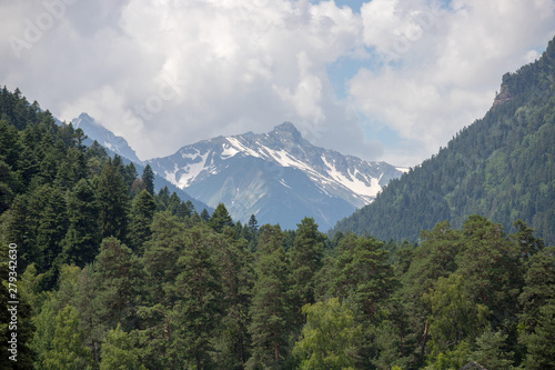 the Caucasus mountains Arkhyz tourism © Olga