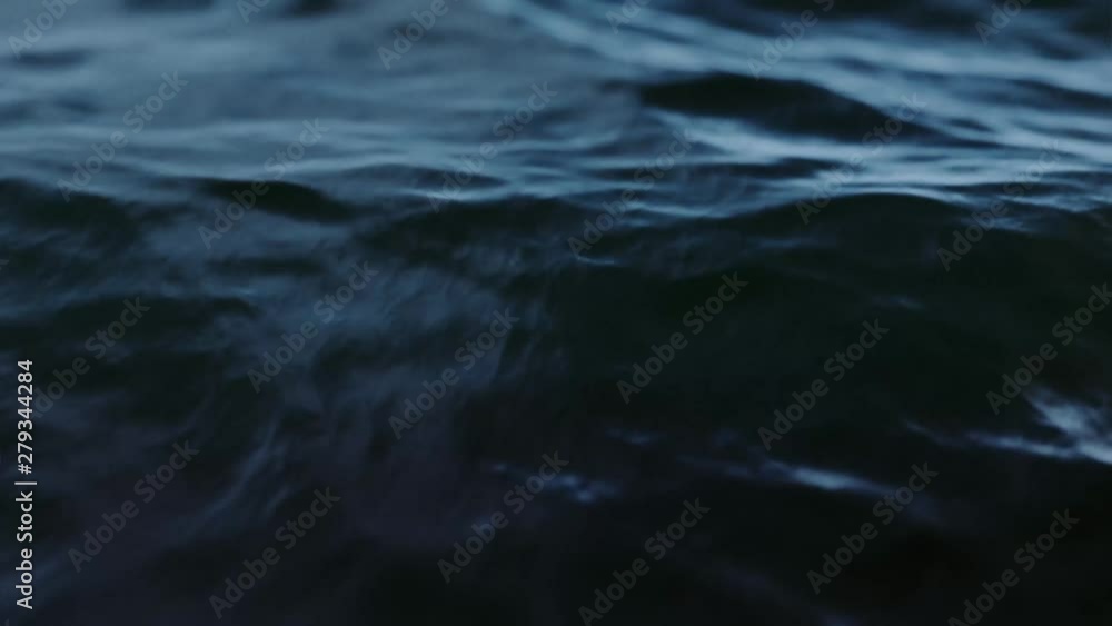 Dark slow motion ocean waves close up. Loop. 3D animation. Dark slow motion ocean waves close up. Loop. 3D animation.