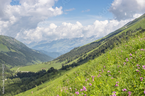 the Caucasus mountains Arkhyz in Sunny day