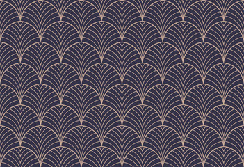 Papier peint photo Art deco patrons Texture art déco élégante abstraite  © daniela