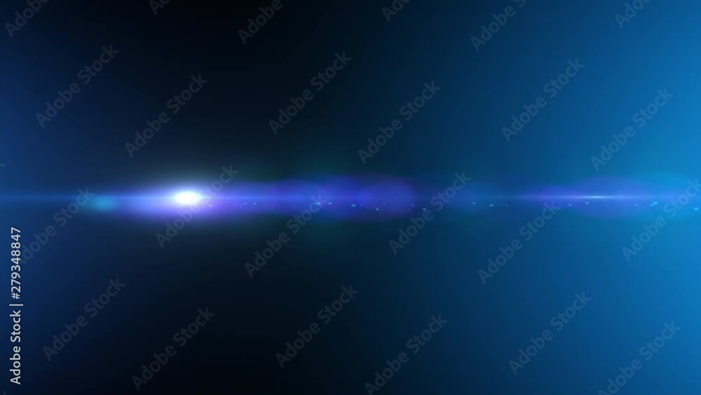 Digital lens flare in black background horizontal frame warm.Blue nature flare background Digital lens flare in black background horizontal frame warm.Blue nature flare background