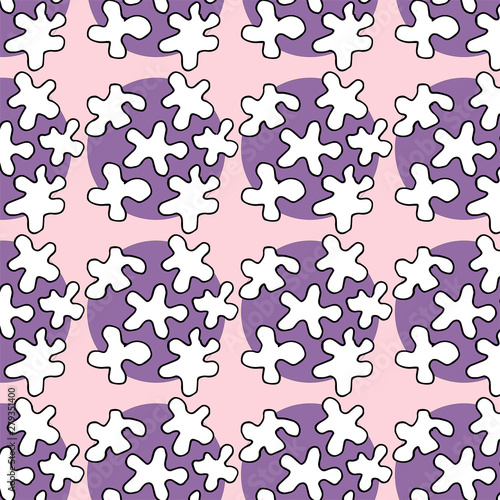 universal different vector seamless pattern