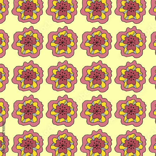 universal different vector seamless pattern