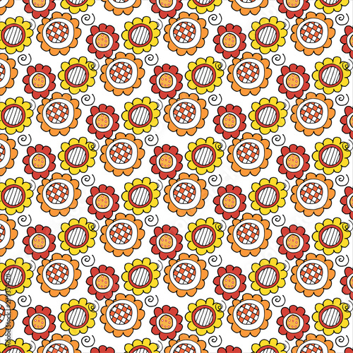 universal different vector seamless pattern