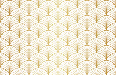 Keuken achterwand Kerstmis motieven patronen Art deco patroon in vintage stijl  © daniela