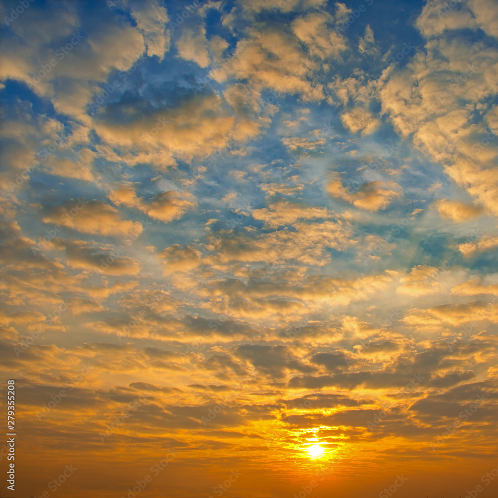 Obraz premium Sunny dawn