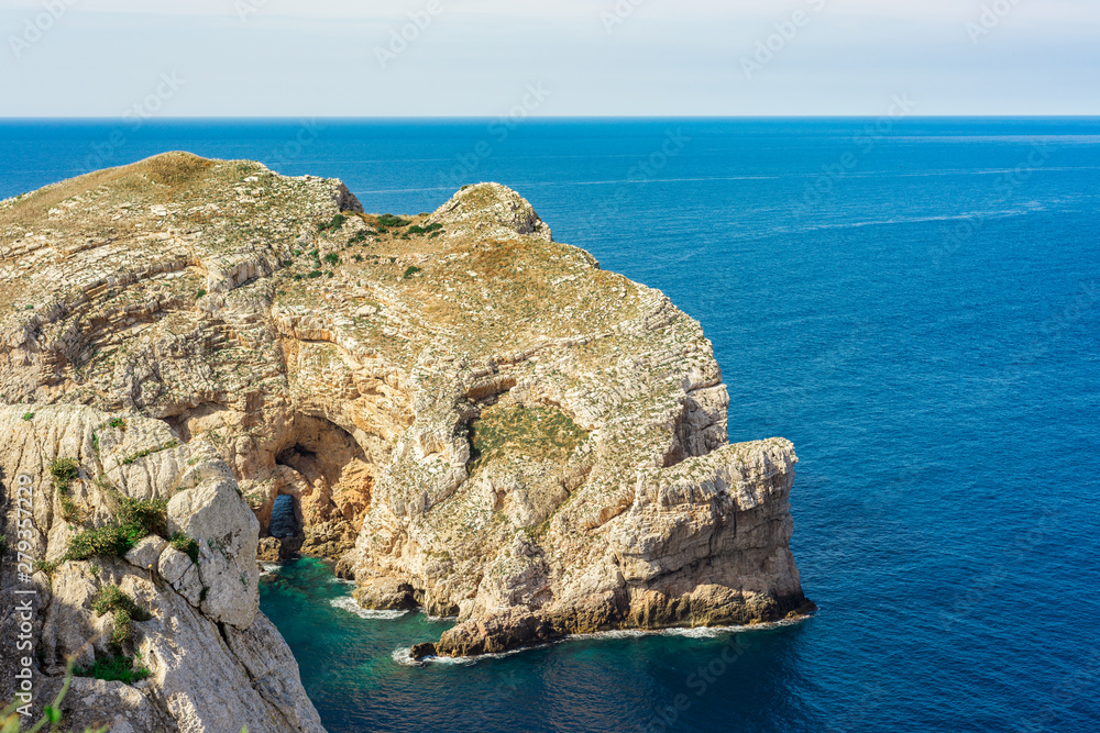 Obraz premium Foradada Island in Sardinia, Italy.