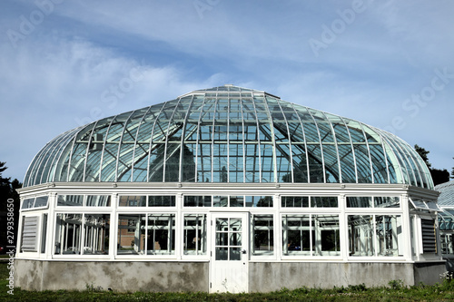 portion of a green house 