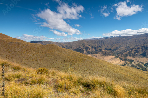 Landscape scenery in south New Zealand