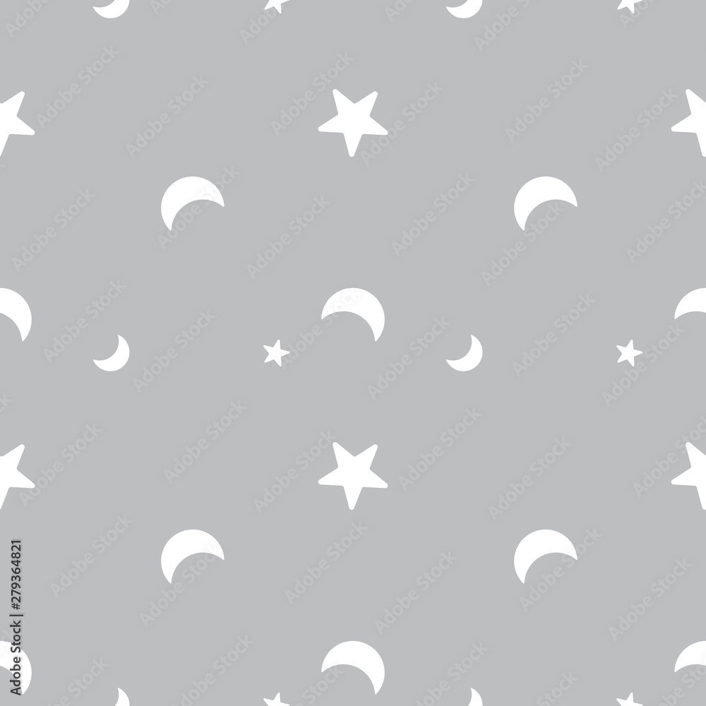 stars and moon pattern seamless background stars and moon pattern seamless background
