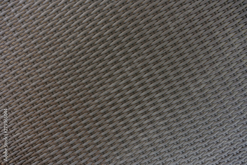 Gray brown synthetic rattan texture weaving background