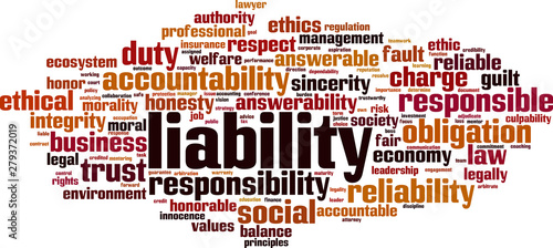 Liability word cloud