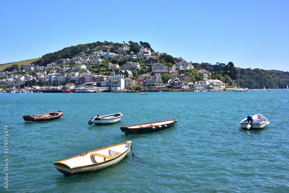 View Across the River Dart from Dartmouth to Kingswear