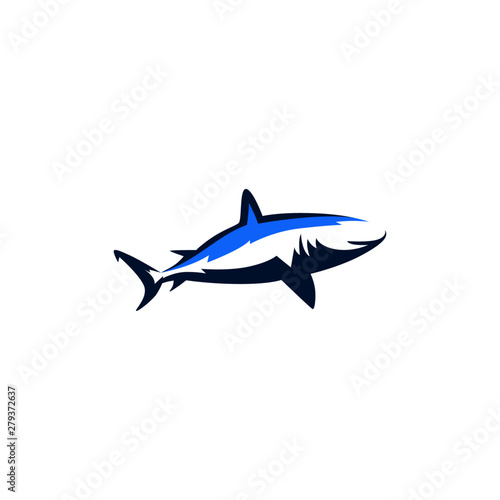 Shark Logo Design Template Vectors