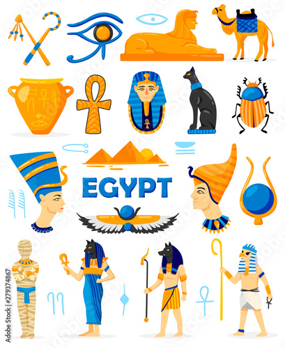 Egypt Elements Color Set