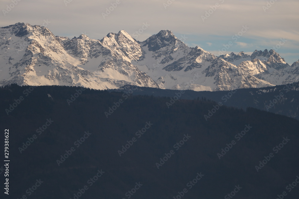 Fototapeta premium Belledone French Alps