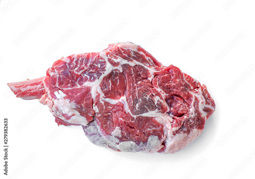 background of fresh beef meat isolated on white background. background of fresh beef meat isolated on white background.