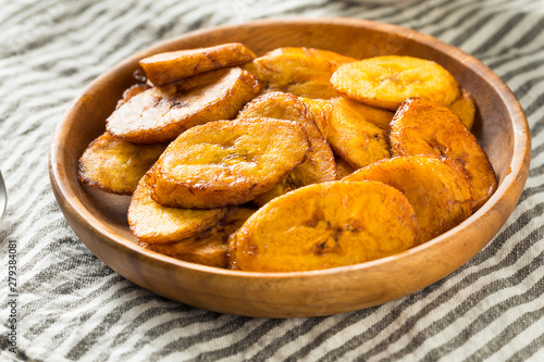 Homemade Yellow Fried Plantains photo