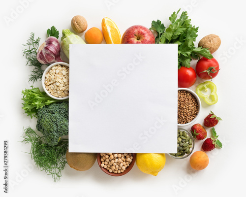 Organic Food Background