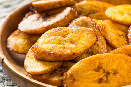 Homemade Yellow Fried Plantains photo