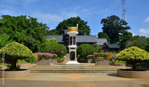 The courtyard of Malacca Sultanate Palace, Malaysia