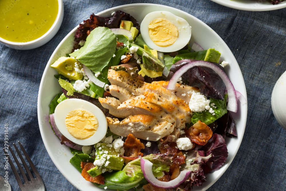 Homemade Healthy Green Goddess Salad Homemade Healthy Green Goddess Salad