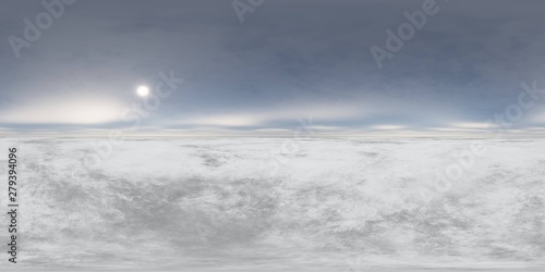 Panorama of landscape. Environment map. HDRI . equidistant projection. Spherical panorama. panorama 360