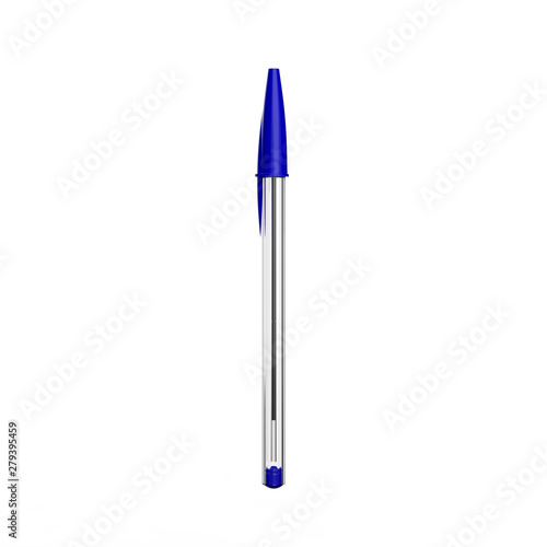 blue ballpoint pen photo