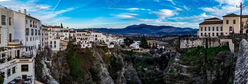 Puente Nuevo Bogenbrücke in Ronda, Spanien