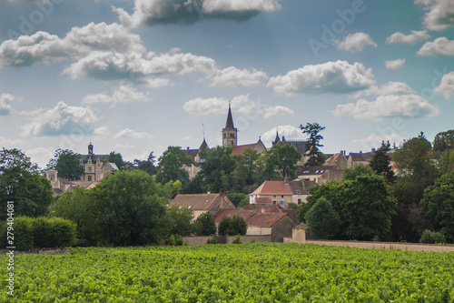 Village de Rully en Bourgogne, France
