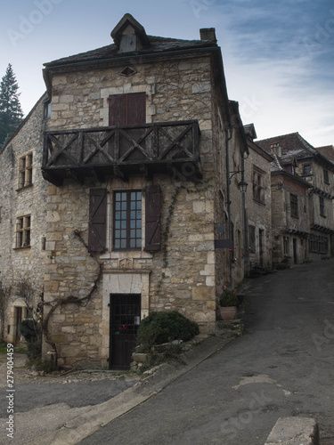 Fototapeta Naklejka Na Ścianę i Meble -   FRANCE - ST CIRQ LAPOPIE (Lot) - medieval houses 2