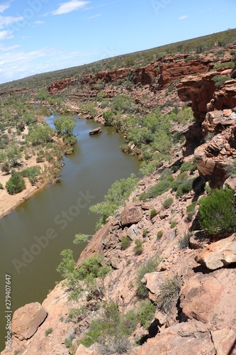 Murchison River at Kalbarri National Park, Western Australia
